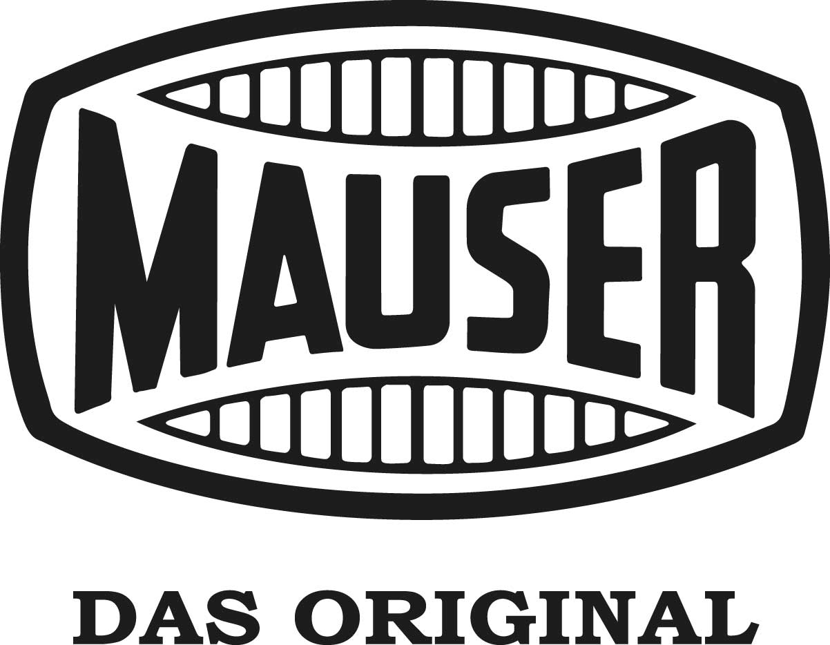 Mauser Logo Das Original schwarz